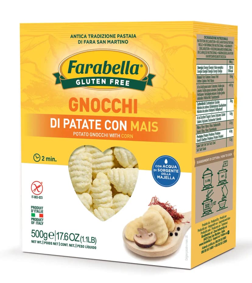 Njoki od krompira s kukuruzom