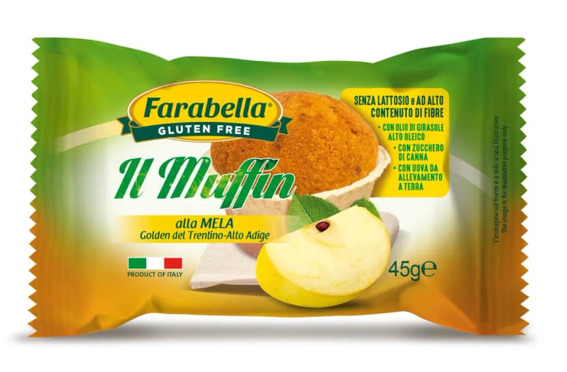 Muffin s jabukom Golden iz Trentina – Alto Adige