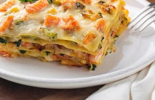 Fusilli bez glutena sa povrćem i pestom