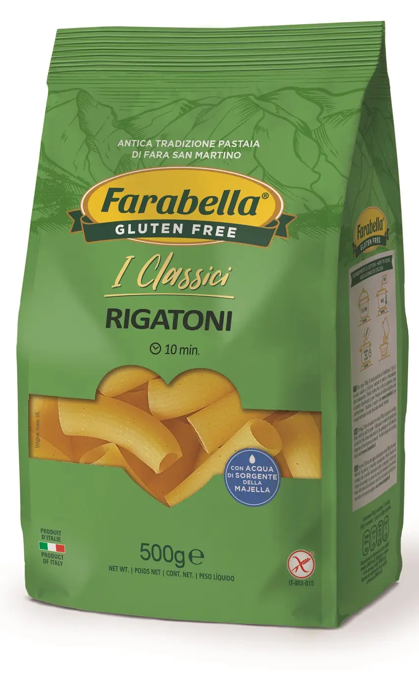 Mezzi Rigatoni integralni rižin teff