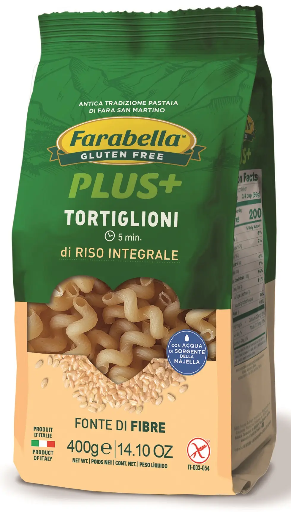 Tortiglioni od integralne riže