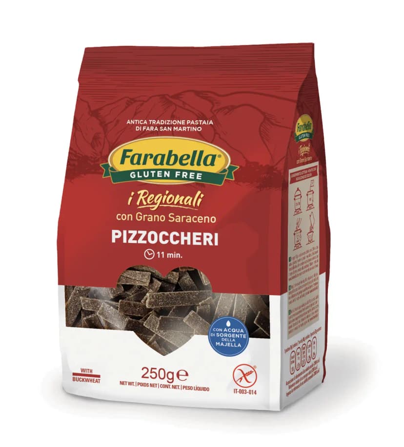 Pizzoccheri s heljdom